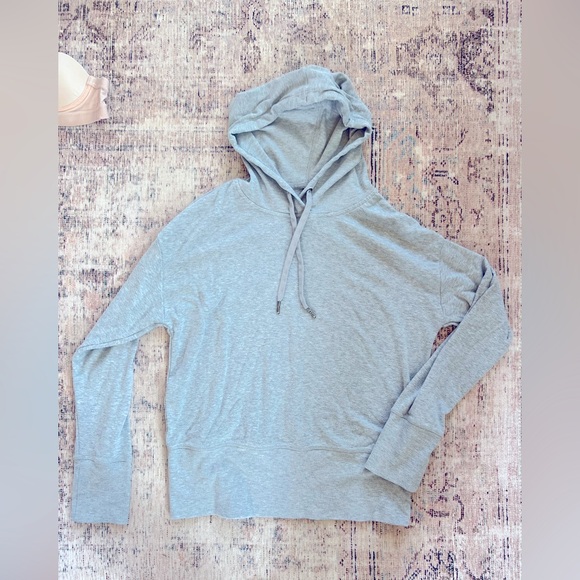 GAIAM Tops - GAIAM Light Gray Women's Hoodie